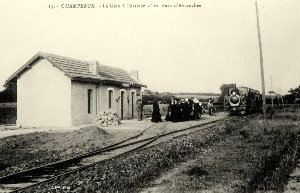Champeaux gare